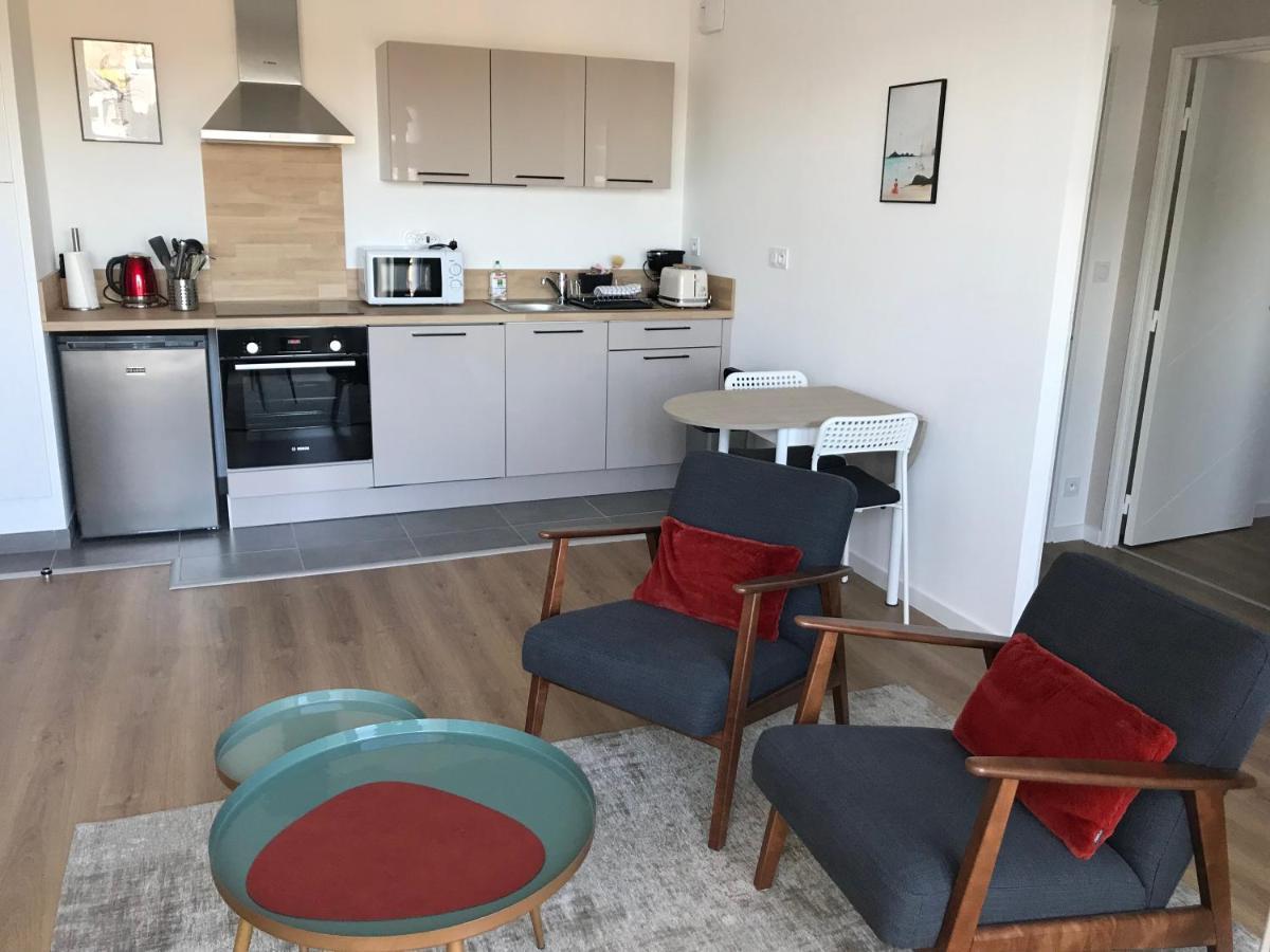 Appartement Neuf Et Bien Situe Avec Un Classement Saint-Malo Luaran gambar